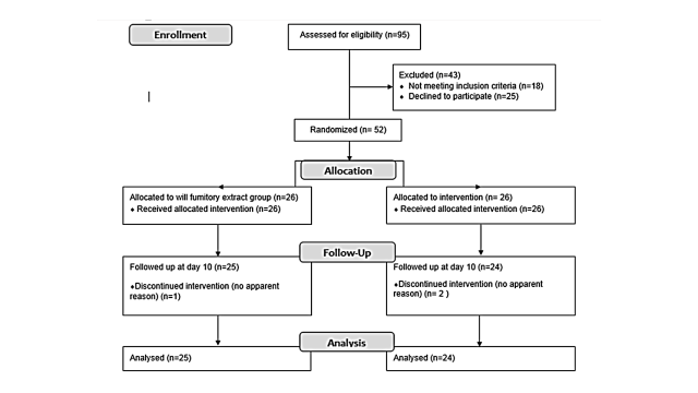 Diagram of patient enrollment and study process.