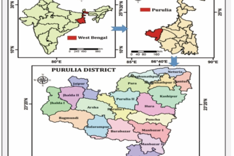  Map of study area