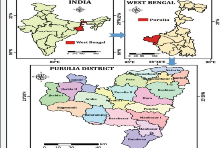  Map of study area