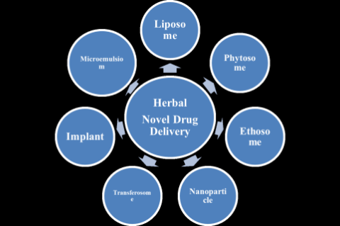 Different Herbal Novel Drug Delivery System.